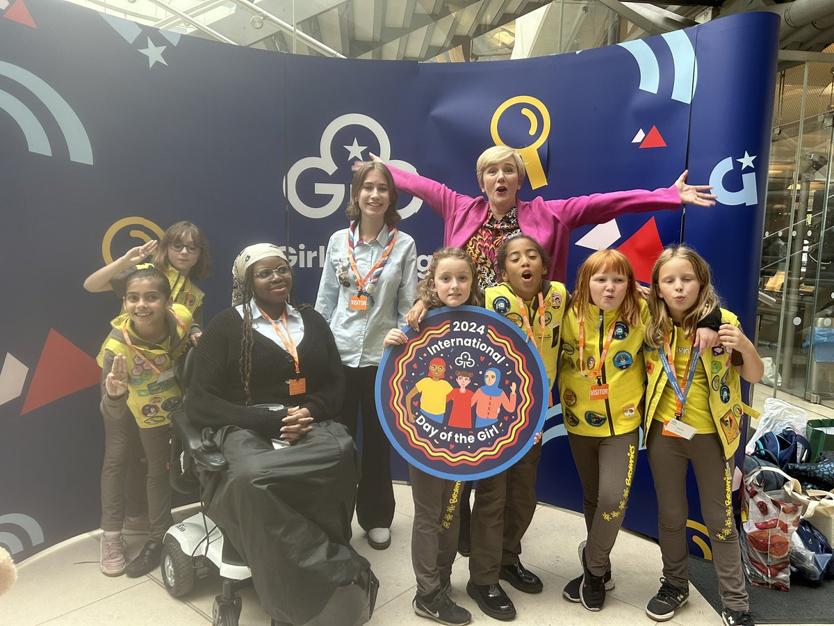 Lovely to see the <a href="/Girlguiding/">Girlguiding</a> team from Walthamstows St Peter in the forest in parliament. Thank you to all those who help support our young people through volunteer youth work - in a former life time I did myself so know how passionate you all are and the difference it makes!