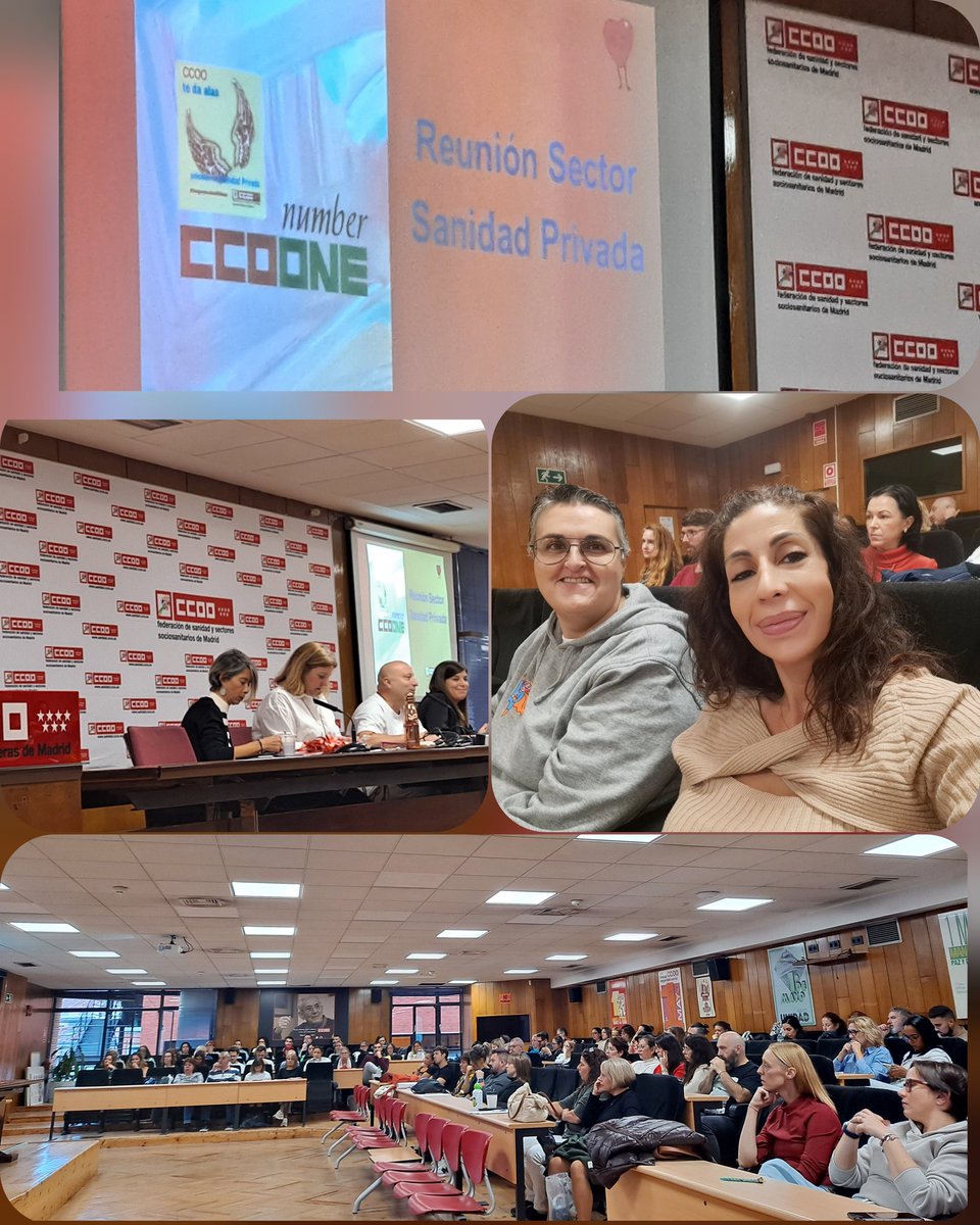 Ccoo_FH_ciempo's tweet photo. Hoy, reunión del Sector #sanidadprivada #juntossomosmasfuertes #CCOOseMueve #ccoolucha #CCOOtusindicato
@CCOOSanidadMad https://t.co/cXlHPKfJV1