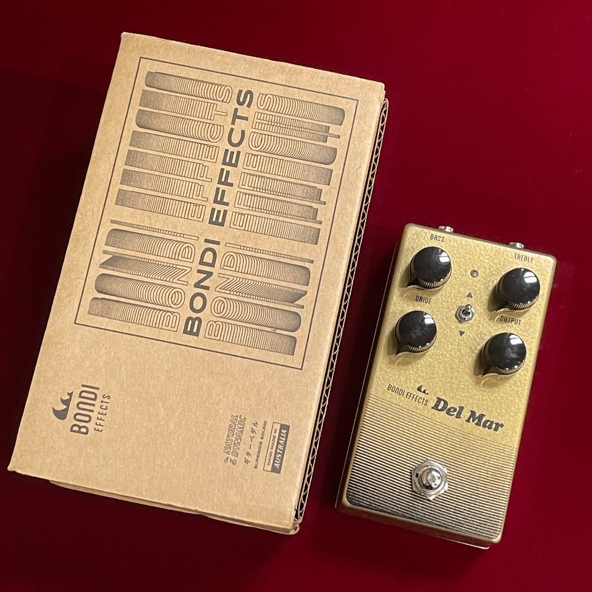 ROCKINN_namba's tweet photo. 【#ロックイン難波】人気ブランドがお求めやすくなりました！「#BondiEffects」の傑作モデル"Del Mar Overdrive mk2"。オリジナル、復刻版共に人気のあったペダルの現行バージョン。解像度が高くクリアかつパンチのあるサウンド！触った瞬間から品質の高さを感じる逸品です★→https://t.co/4r7AmtWcAn https://t.co/3bWEFcTiYC