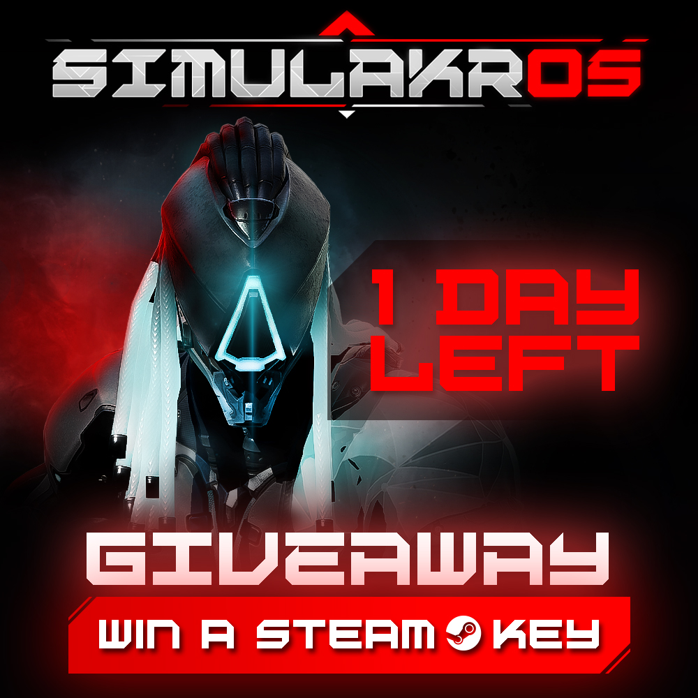 🤖 #GIVEAWAY ALERT! 🤖
To celebrate the launch of #Simulakros, we’re giving away 3 Steam keys! 🥳

Want to WIN? Here’s how:
1️⃣ Retweet this post
2️⃣ Follow @dearvillagers &amp; @sigfridogamedev
3️⃣ Comment with your favorite class to play in TPS

Join the battle tomorrow! 🎮🔥