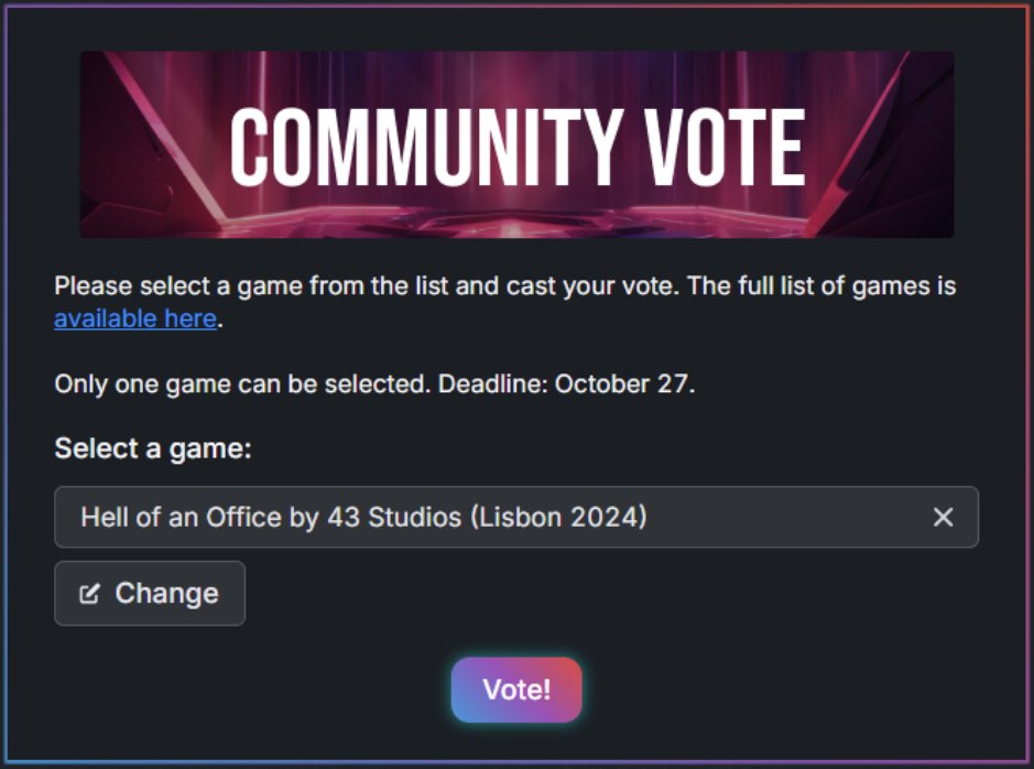 HellOfAnOffice's tweet photo. Hell of an Office has been accepted for the DevGAMM Awards!

Vote for us here! 🏆

https://t.co/4bDH7XYsBr https://t.co/AhaxRgtqfL