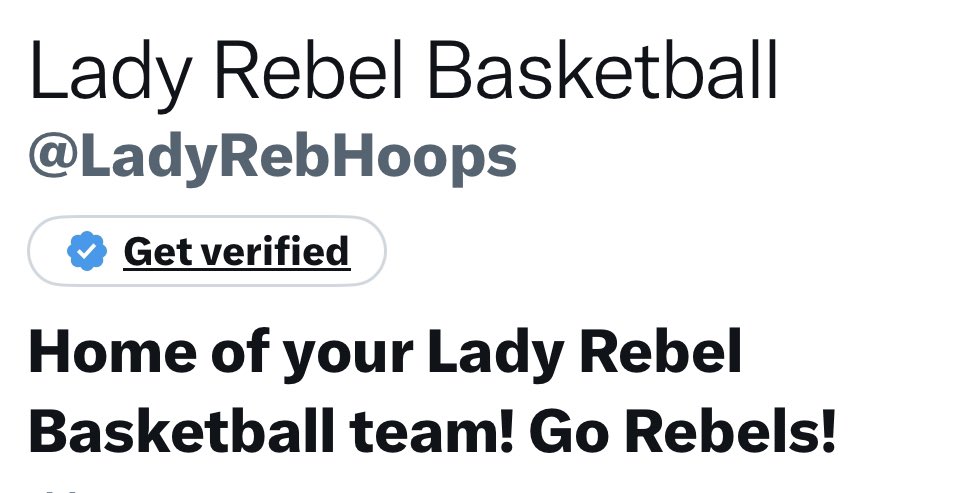 Lady Rebels Basketball tweet media