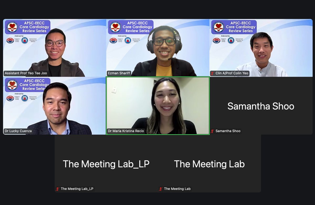 Amazing session with a stellar team, talking about Sports Cardiology, Inherited Cardiac Conditions &amp; Channelopathies !!! #CardioX #CardioTwitter #MedEd LINK to the episode here: youtube.com/live/LFU9bM0-3… <a href="/TJ_Yeo/">Tee Joo YEO</a> <a href="/yeocolin/">Colin Yeo</a>