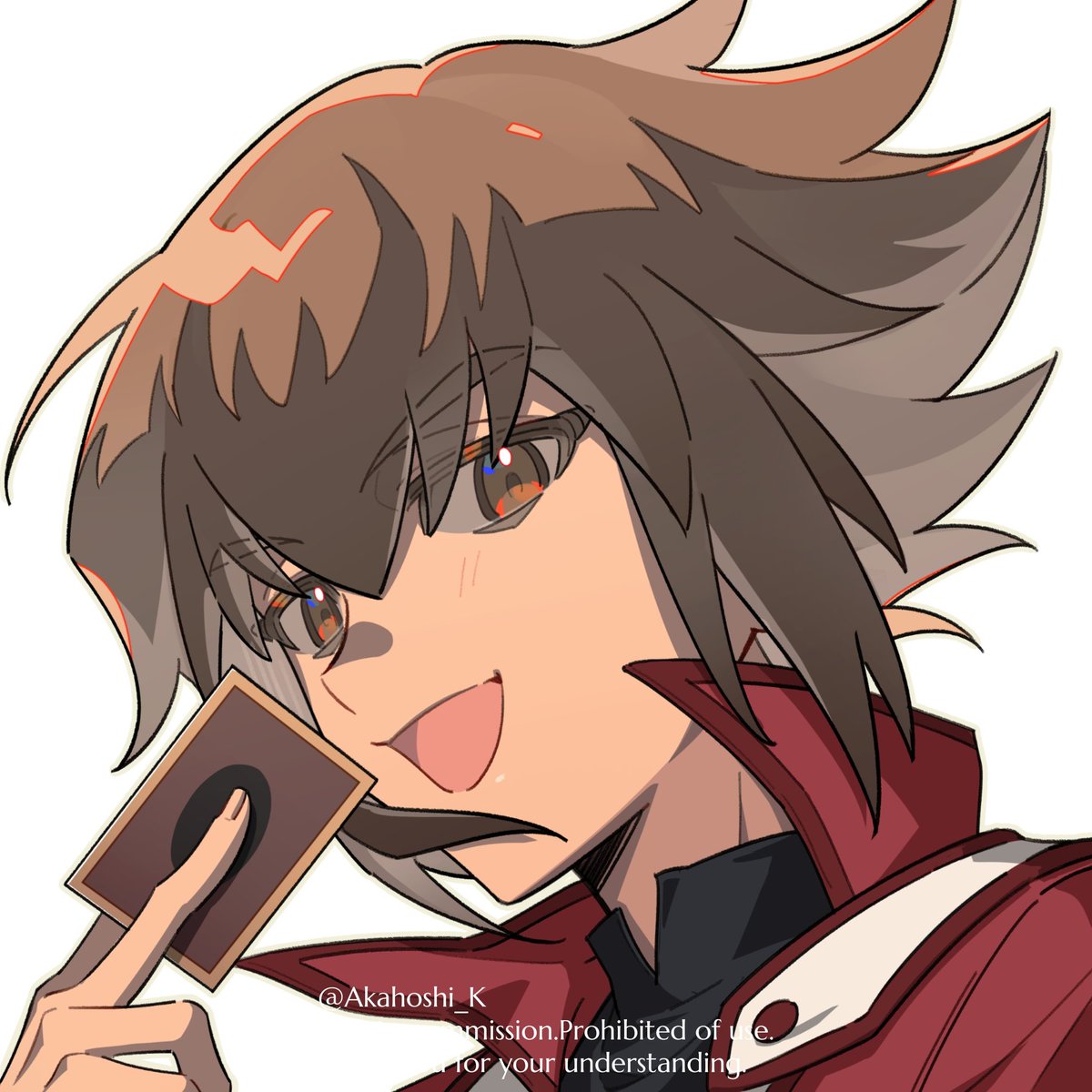 十代和游星
*commission，art by：负一
很早之前的委托