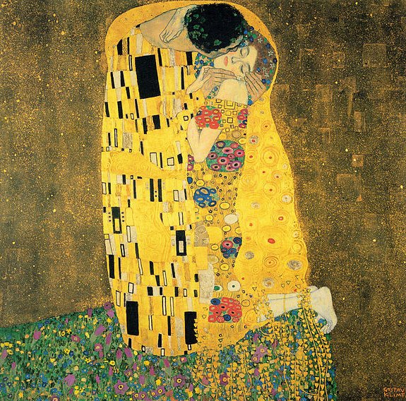 X_ArtGallery's tweet photo. Gustav Klimt - The Kiss https://t.co/ZCAcZcNAAI