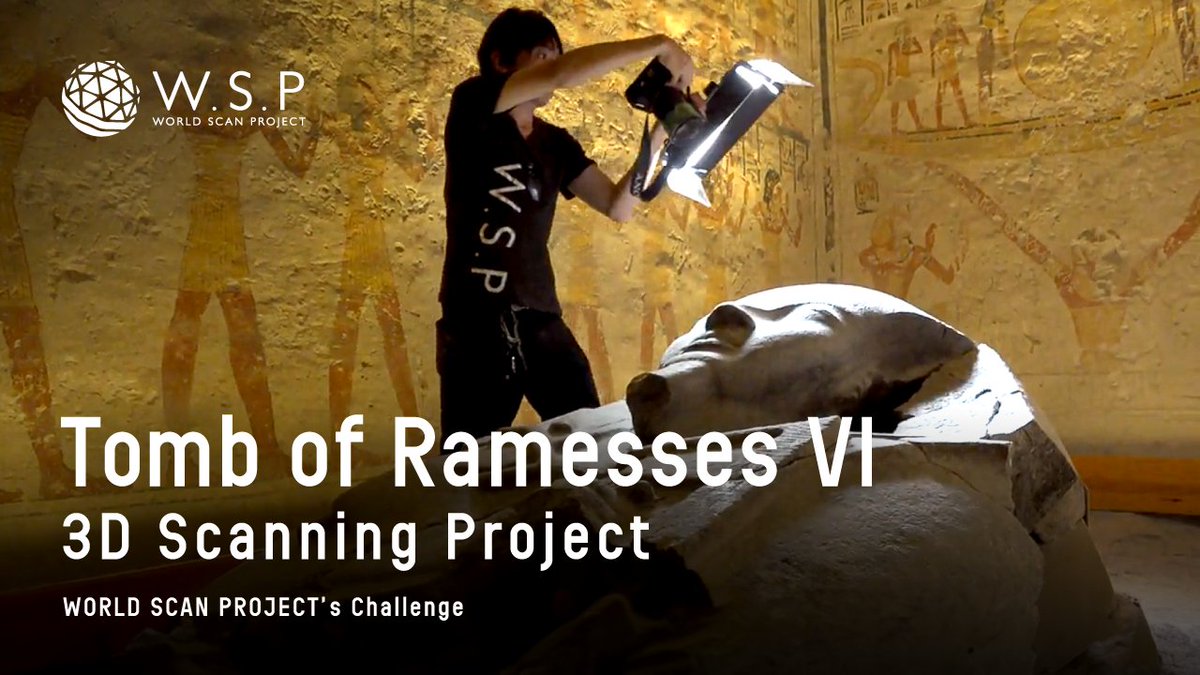 worldscanpr's tweet photo. < New video release✨
Tomb of Ramesses VI - A huge king's tomb with great power|WORLD SCAN PROJECT’s Challenge
🎬https://t.co/TEnSoDJKgr
#worldscanproject #wsp #YouTube https://t.co/0PqRDxQsM9