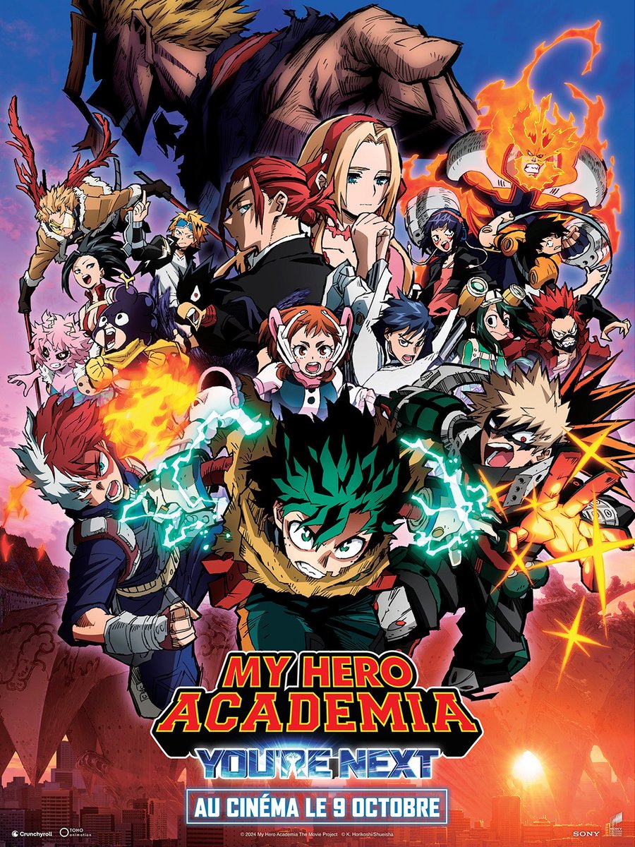BastienDrucker's tweet photo. Carton de doublage du film "My Hero Academia: You’re Next" dirigé par Raphaël Anciaux et @MelanP 

Avec @AlanAubert @MartinFaliu @GregLaisne @ArnaudLcomedien @MeyereBruno et @SouterelleF https://t.co/Rf6cKA4MD0