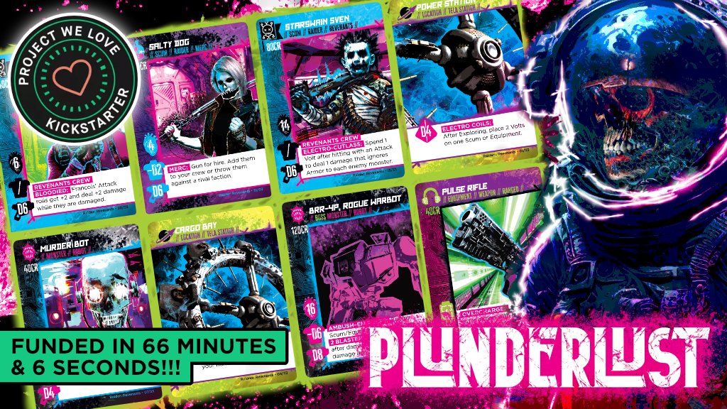 Brian Colin | PLUNDERLUST live on Kickstarter tweet media