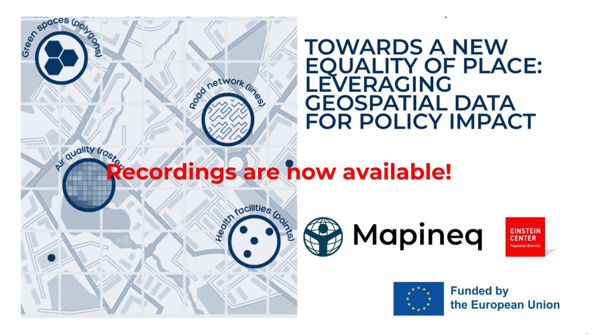 Did you miss the launch of the <a href="/mapineq/">Mapineq</a> Link - Interactive Database and Dashboard on October 7?

✨ No worries! The recordings are now available for you to catch up on all presentations and insightful discussions !

🔗youtu.be/ZSWbIK-Bqk0?si…