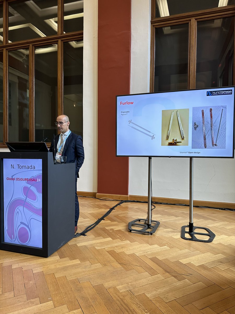 Disposable Furlow insertion tool has the potential to decrease infection rates after inflatable #penileprosthesis implantation. <a href="/NunoTomada/">Nuno Tomada</a> mentioned about <a href="/rigiconurology/">Rigicon® Prosthetic Urology</a> device during #ESGURSESAU24

To read the full text of <a href="/yoursexmedjour/">IJIR: Your Sexual Medicine Journal</a> paper 👉 nature.com/articles/s4144…