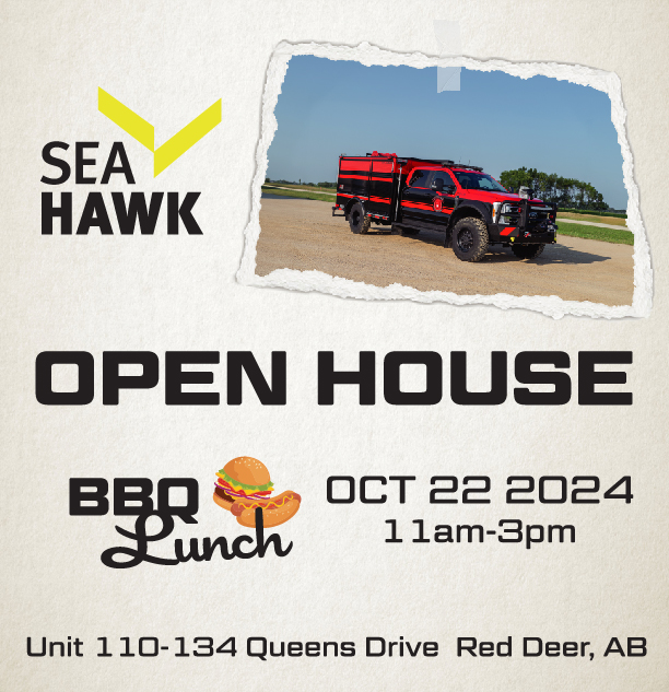 Seahawk_Service's tweet image. Mark your Calendars ! 

You are invited to Sea Hawk Alberta for our open house.
Bbq Lunch, Fire trucks, and More.

Oct 22 @ our Red Deer Shop.
See you then.

#reddeer #alberta #Edmonton #Calgary