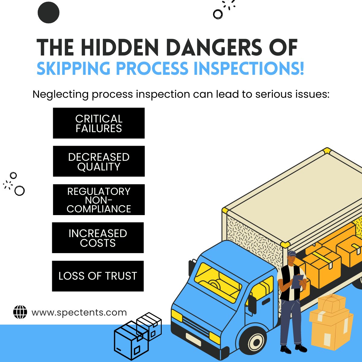 Spectent_IN's tweet photo. Ignoring process inspections?
The hidden costs might surprise you! Discover the real impact of neglecting quality checks. 🚨
#ProcessInspection #QualityAssurance #SafetyFirst #Spectent #RiskManagement #Compliance #IndustryInsights https://t.co/lB71jebtIo