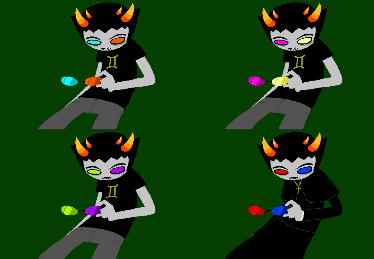 WHAT IF SOLLUX WAS BLUE AND ORANGE? WHAT IF SOLLUX WAS PINK AND YELLOW? WHAT IF SOLLUX WAS GREEN AND PURPLE? WHAT IF SOLLUX WAS A PRIEST?