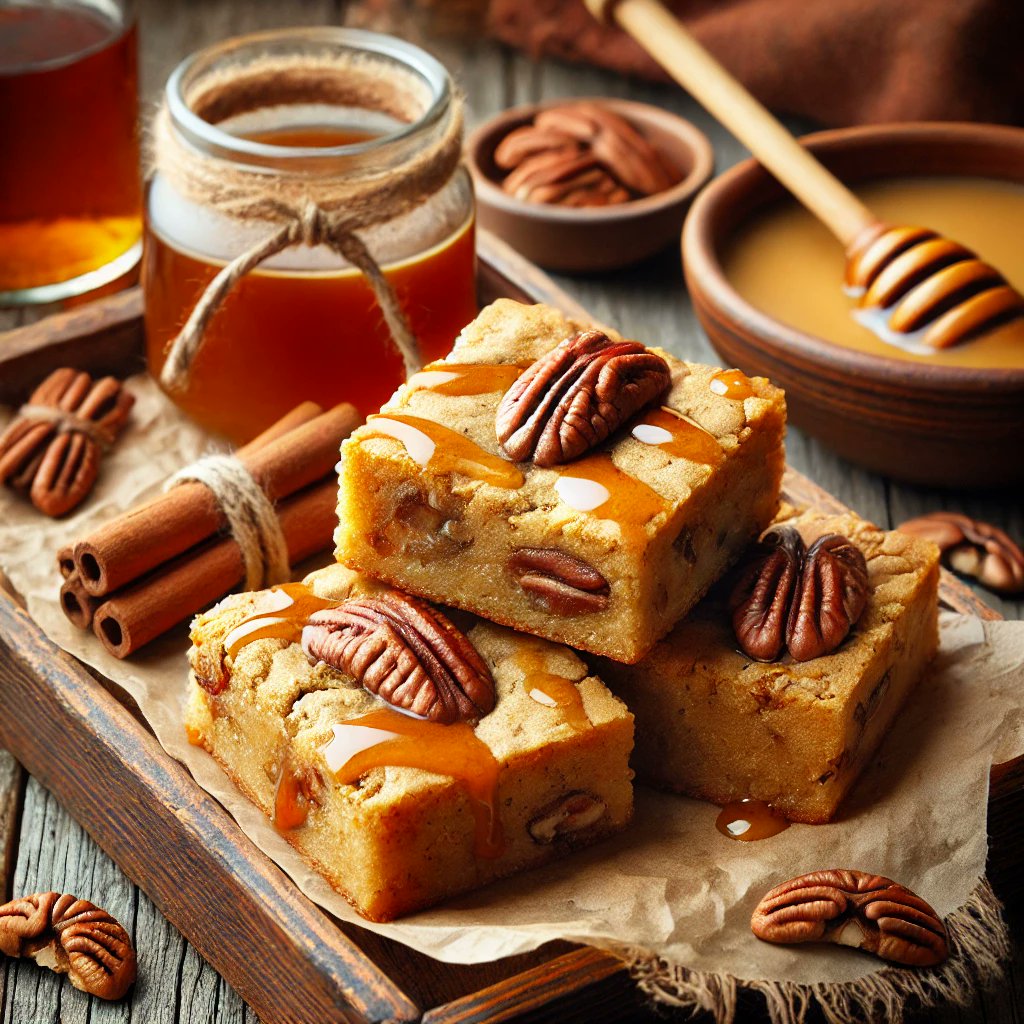 TastecraftC's tweet photo. 🍁🍮 Cozy Up with Maple Pecan Latte Blondies!
Soft, chewy, and filled with the warm flavors of maple syrup, crunchy pecans, and a hint of coffee, these blondies are the ultimate fall treat. Perfect for enjoying with your favorite latte or as a sweet snack during chilly autumn days! 🍂

✨ What’s Inside:
Maple Syrup & Chopped Pecans
A Touch of Coffee for Depth
Soft, Buttery Blondie Base

Bite into the flavors of fall! 🍁

🔗 Recipe Here: https://t.co/5xWgSR8CI4

Follow us for new recipes and/or comment, and we can make recipes with your favorite ingredients!

#TasteCraftCollective #MaplePecanBlondies #FallDesserts #AutumnBaking #CozyTreats #BlondieLovers #Foodie #FallFlavors #DessertTime #BakingSeason #ComfortFood