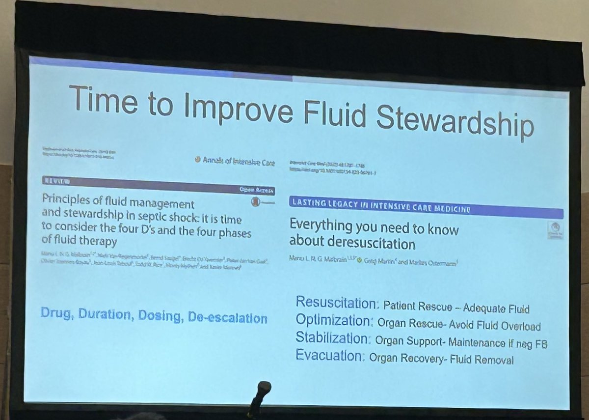 Join us in this Great session about fluid dynamics in the ICU <a href="/accpchest/">CHEST</a> #CHEST2024