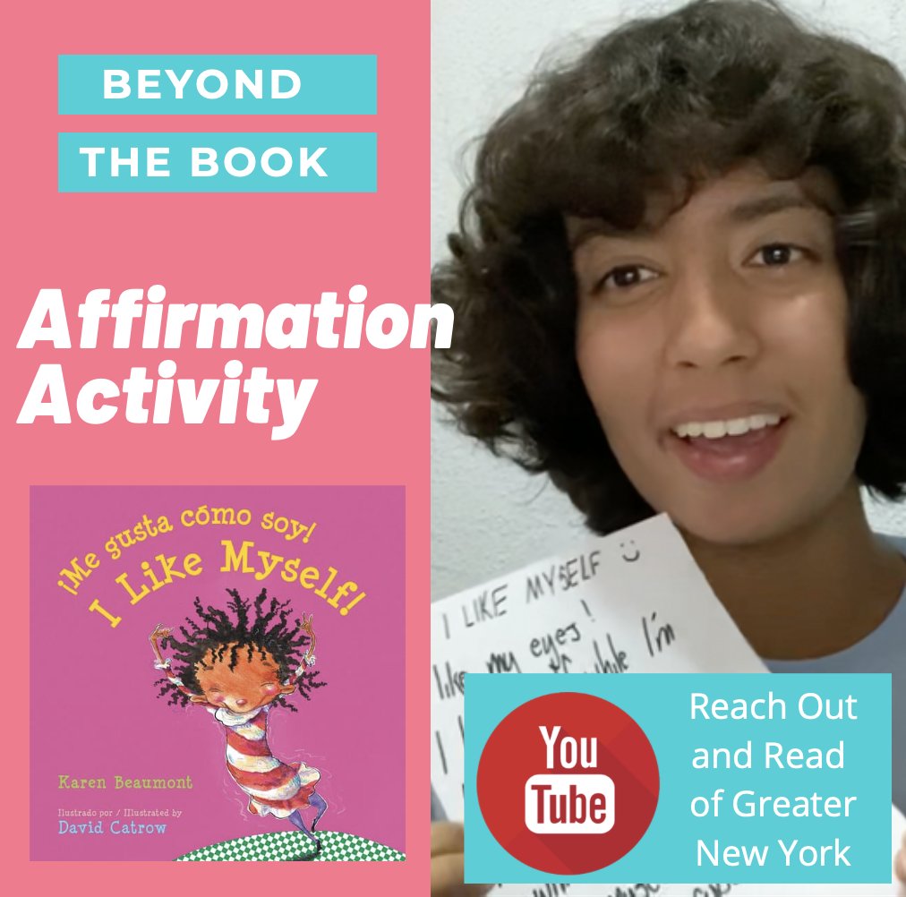 ReachOutReadGNY's tweet image. In honor of the last few days of Hispanic Heritage Month, our Beyond the Book this week is available in English AND Spanish! The activity is based on the book Me Gusta Como Soy!/ I Like Myself!

ow.ly/YNjI50THqBN

#weneeddiversebooks #beyondthebook #bilingual #earlylearning