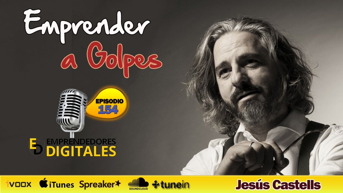 Emprender a golpes, ¡lo que nunca te han contado! <a href="/jesus_castells/">Doktor Castells</a> #EmprendedoresDigitales #Emprender blgs.co/T__Jmi