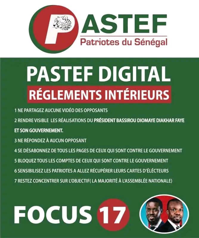 La consigne est claire