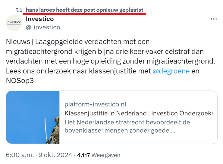 eenblikopdenos's tweet photo. Hans Laroes (@hanslaroes), voormalig hoofdredacteur van de @NOS, zit in de Raad van Toezicht van #Investico. Deze "non-profitorganisatie voor onderzoeksjournalistiek" heeft samen met De #Groene Amsterdammer en #NOSop3 prutswerk geleverd. Zie: https://t.co/f4nbkGifXr https://t.co/hgLfLR81AL