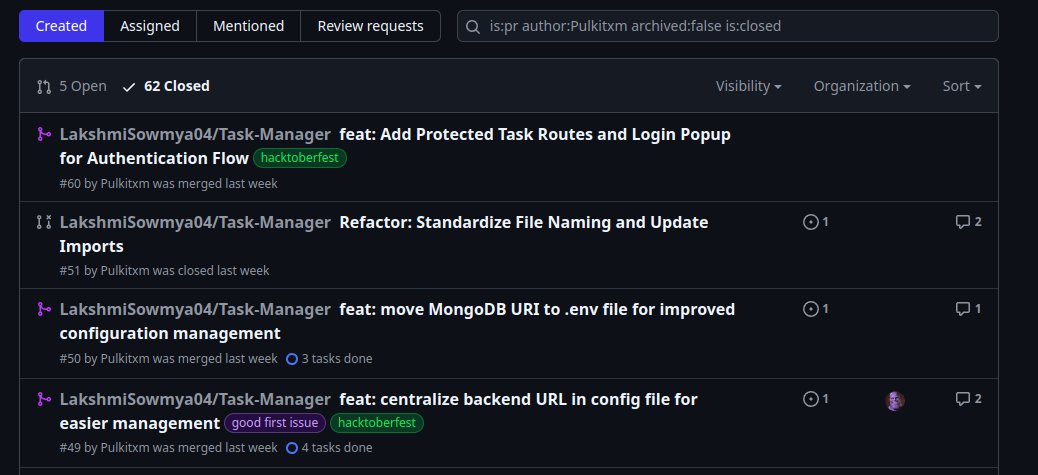 Completed with the <a href="/hacktoberfest/">Hacktoberfest</a>'24 many more contributions to come 🥳, Also I got the Level 4 badge from Hacktoberfest! holopin.io/userbadge/cm21… via <a href="/holopin_/">Holopin 🦖</a>