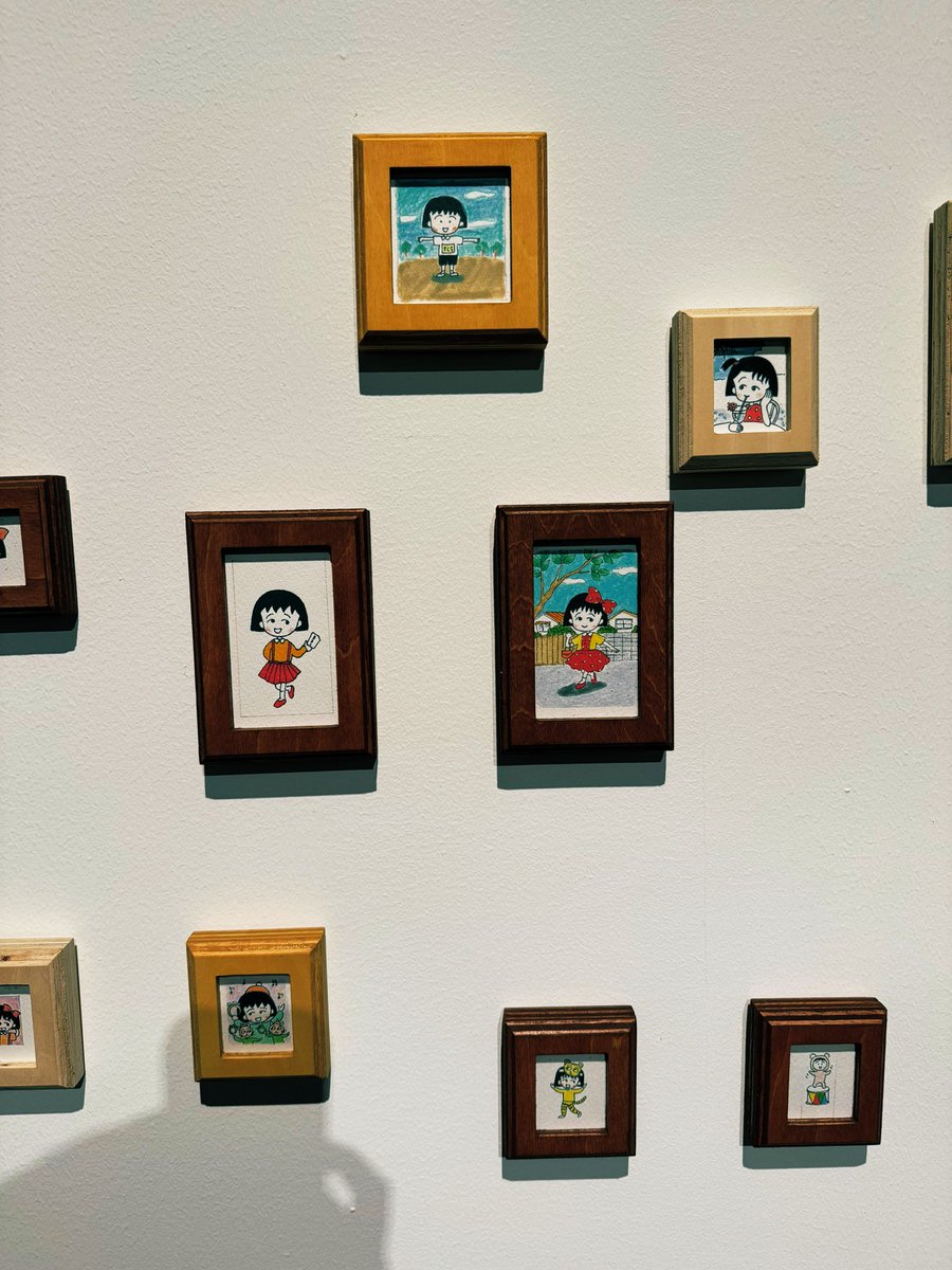 aikunieda's tweet photo. さくらももこ展へ✨
大好きなさくらももこさんの作品をゆっくりじっくり見てきました😊
もう新しい作品が生み出されることはないのだと思うと悲しくもあり…
期間中タイミングが合えばまた行きたいなと思います☺️ https://t.co/n5AspLEA25