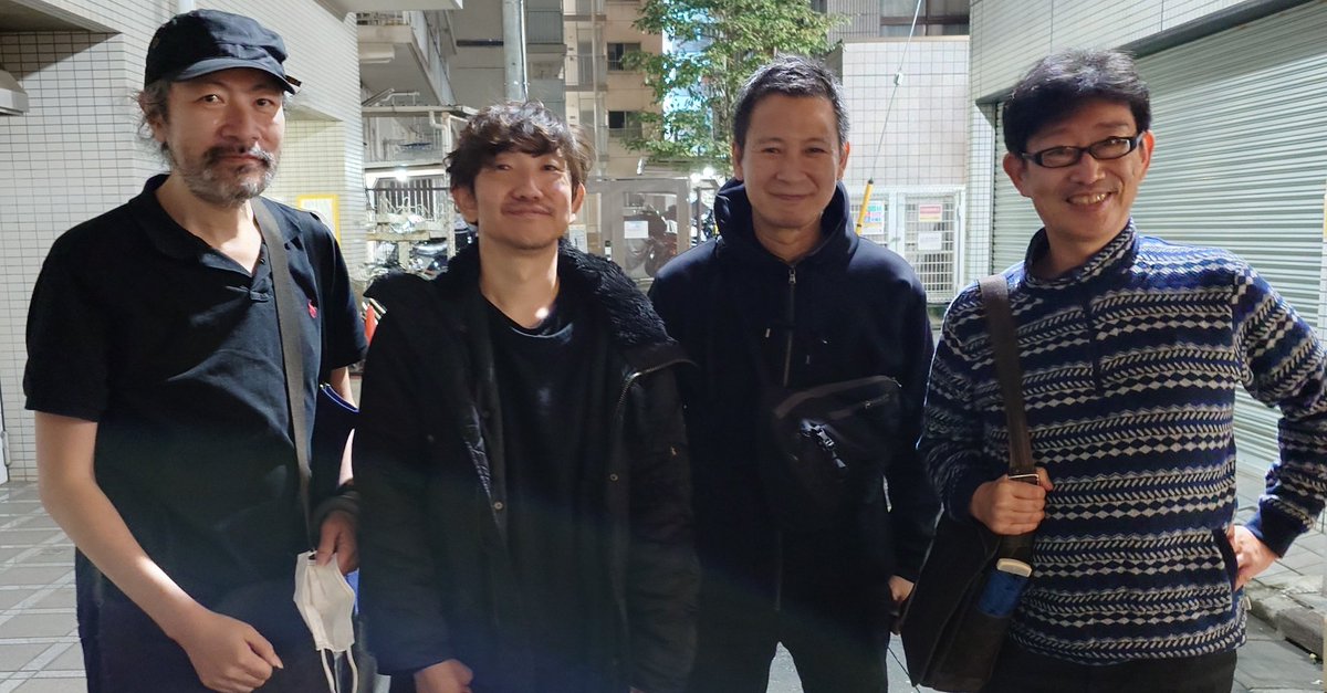 #Castlevania
#悪魔城
白夜の武田さん、HDの野尻さんと久々にお会いして当時の話をしました。
集めてくれたIGAさんありがとう