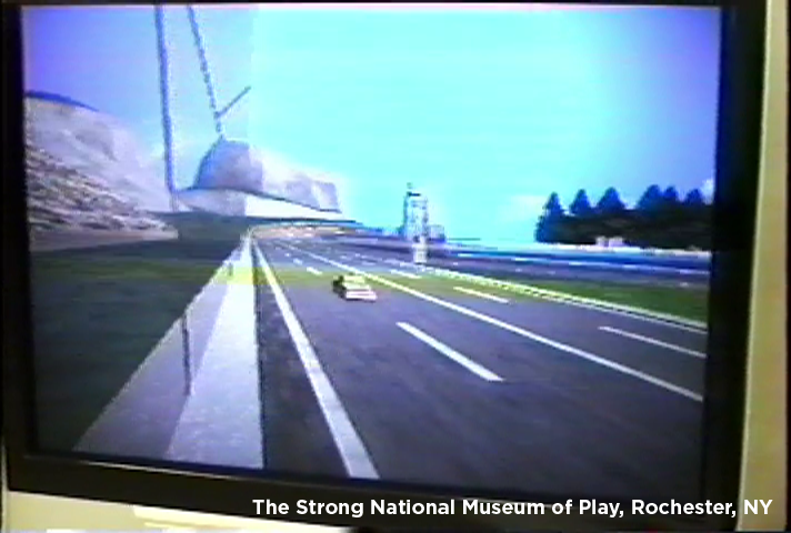 Borman18's tweet image. Another digitized video that immediately wowed me, footage from JAMMA (AOU) Show 1993, from the Atari collection at @museumofplay. Immediately at the start, early Daytona USA footage!
