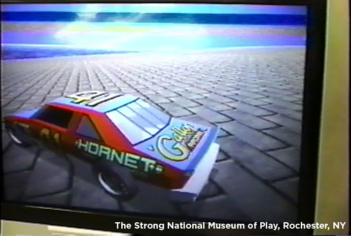 Borman18's tweet image. Another digitized video that immediately wowed me, footage from JAMMA (AOU) Show 1993, from the Atari collection at @museumofplay. Immediately at the start, early Daytona USA footage!