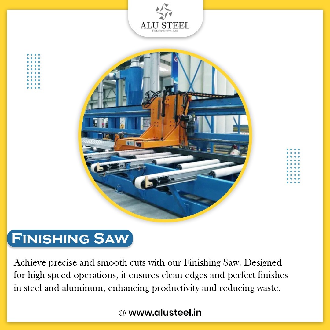TechAlusteel's tweet image. Achieve perfect cuts every time with our Finishing Saw, Designed for precision and efficiency, it delivers smooth and accurate finishes, ensuring high-quality results in every operation.
Visit for more: alusteel.in
#FinishingSaw #PrecisionCutting #AluSteelTech