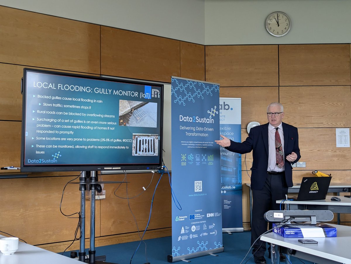 Northern & Western Regional Assembly (@nwassembly) on Twitter photo In Letterkenny and online, <a href="/ERNACT/">ERNACT Network</a>
hosted the <a href="/Data2Sustain/">Data2Sustain</a> Smart regions through the use of IoT technologies event.
Stephen Seawright from <a href="/WirelessIoT/">WiSAR Lab & Technology Gateway</a>, Darragh McDonough from <a href="/donegalcouncil/">Donegal County Council</a> and Ciarán Ó Bréartúin <a href="/MSEMICON/">MSEMICON</a> presented a variety of practical IoT applications. In Letterkenny and online, <a href="/ERNACT/">ERNACT Network</a>
hosted the <a href="/Data2Sustain/">Data2Sustain</a> Smart regions through the use of IoT technologies event.
Stephen Seawright from <a href="/WirelessIoT/">WiSAR Lab & Technology Gateway</a>, Darragh McDonough from <a href="/donegalcouncil/">Donegal County Council</a> and Ciarán Ó Bréartúin <a href="/MSEMICON/">MSEMICON</a> presented a variety of practical IoT applications.