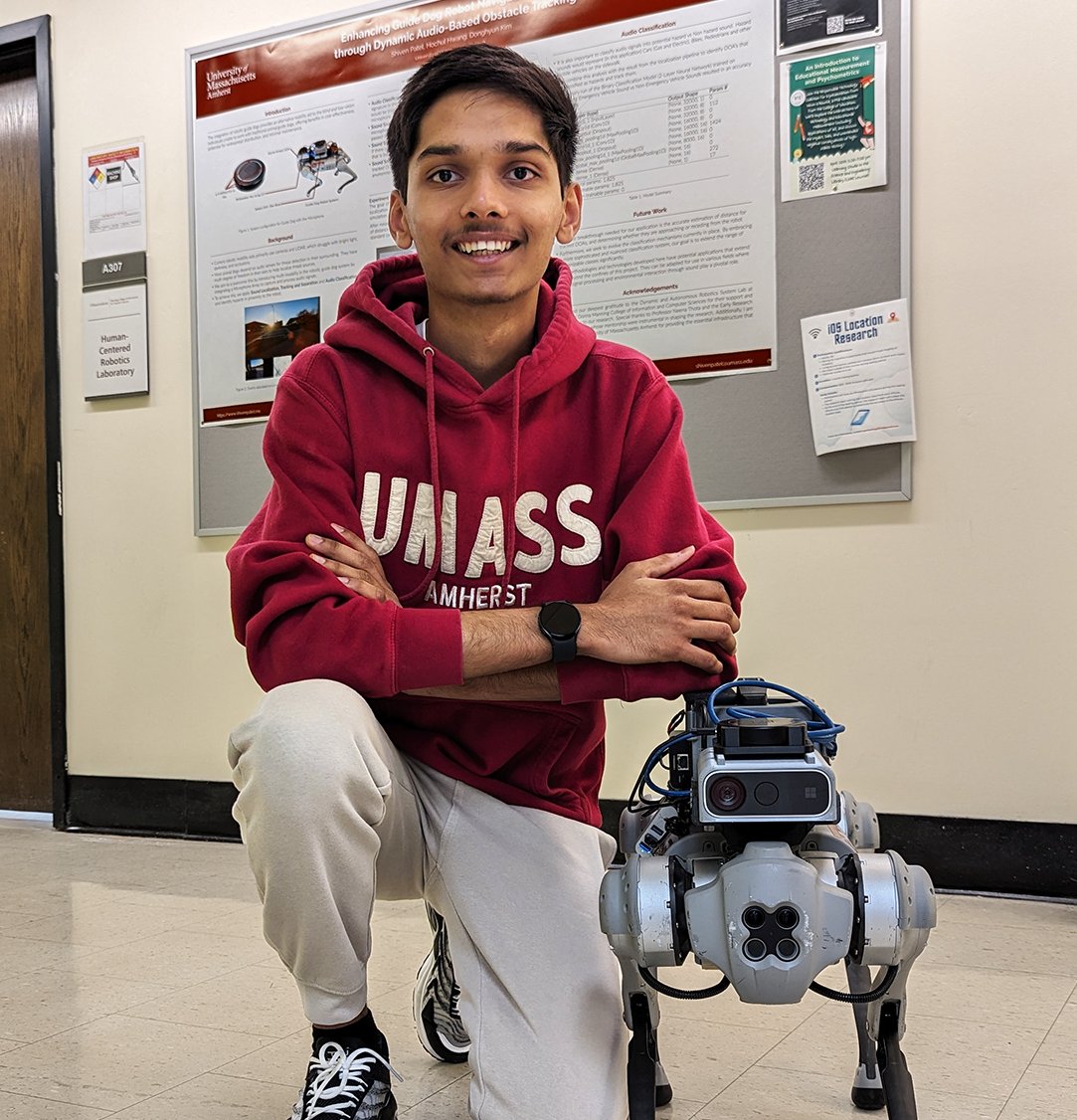 manningcics's tweet image. #ManningCICS third-year honors student and @iConsUMass member Shiven Patel received the top prize in the Undergraduate Research Poster Competition at the 2024 Tapia Conference. 

Read more: brnw.ch/21wNBsx