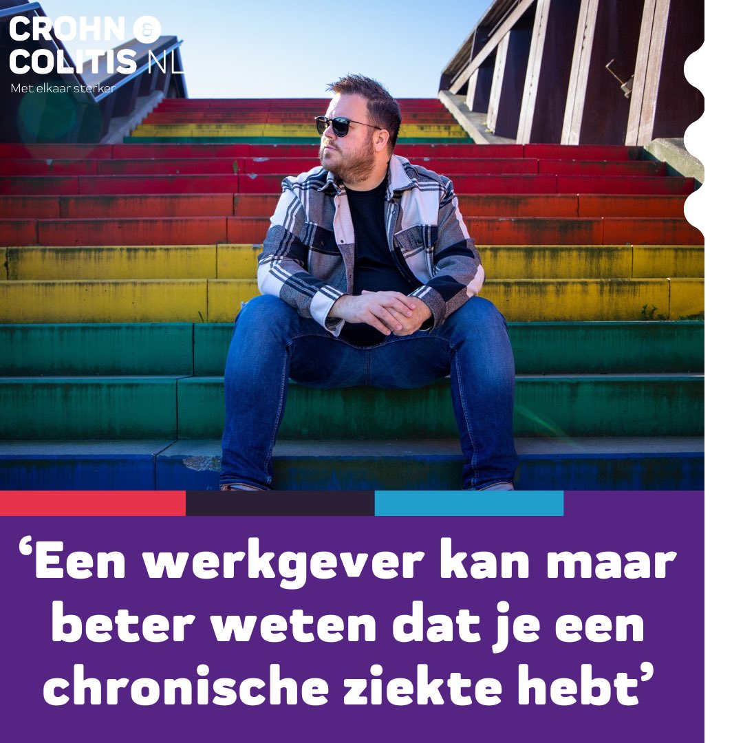 Ricardo (33) blogt: “Na 16 jaar te hebben gewerkt, heb ik mij onlangs helaas volledig moeten ziekmelden. Het ziet ernaar uit dat ik niet meer kan werken. Voor iemand die van werken houdt, is dat echt heel moeilijk en een enorme omschakeling.
 
crohn-colitis.nl/ervaringsverha…
