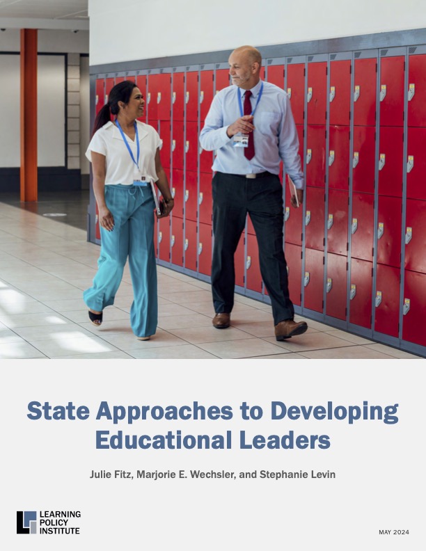 Strong school leadership is crucial to the success of both students and teachers. Yet, access to professional learning for school leaders varies across states.

This LPI report shines a spotlight on how states are enhancing professional learning for school leadership teams—not