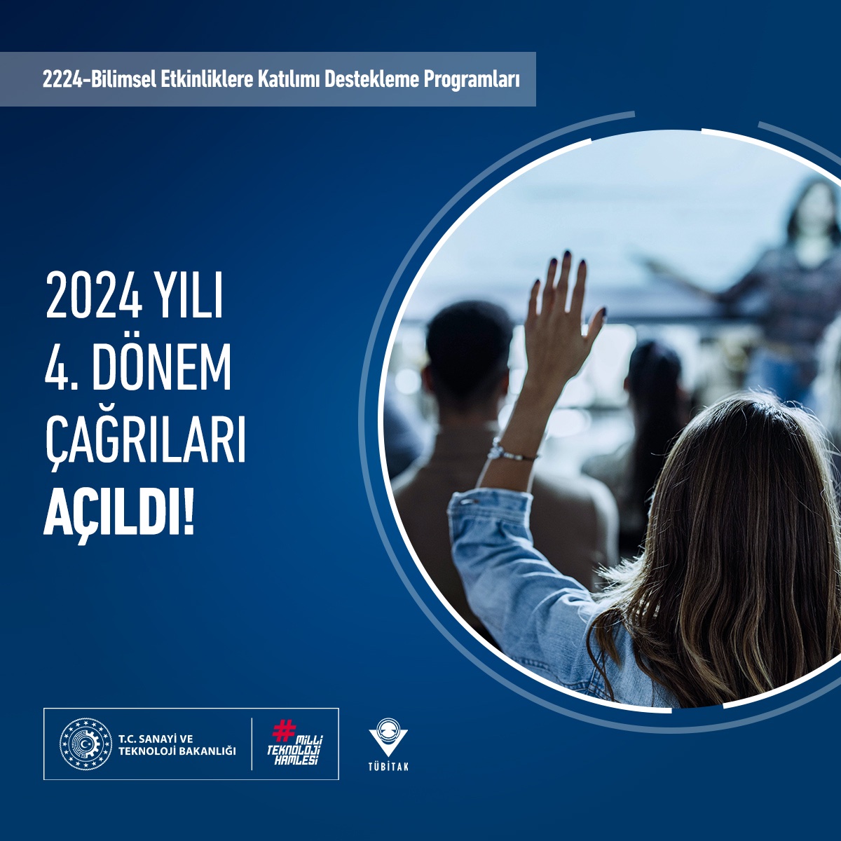 📢 TÜBİTAK Bilim İnsanı Destek Programları Başkanlığı (BİDEB) tarafından yürütülen 2224-Bilimsel Etkinliklere Katılımı Destekleme Programları 2024 yılı 4. dönem çağrıları açıldı!

Son başvuru tarihi:
🗓️ 25 Ekim 2024

📌 <a href="/TubitakBIDEB/">TÜBİTAK BİDEB</a>

Detaylar:
tubitak.gov.tr/tr/duyuru/2224…