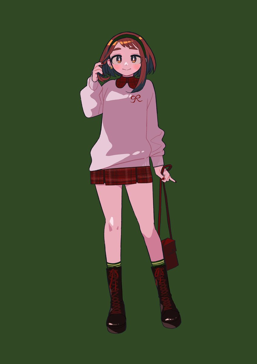 秋コーデお茶子ちゃん🍂