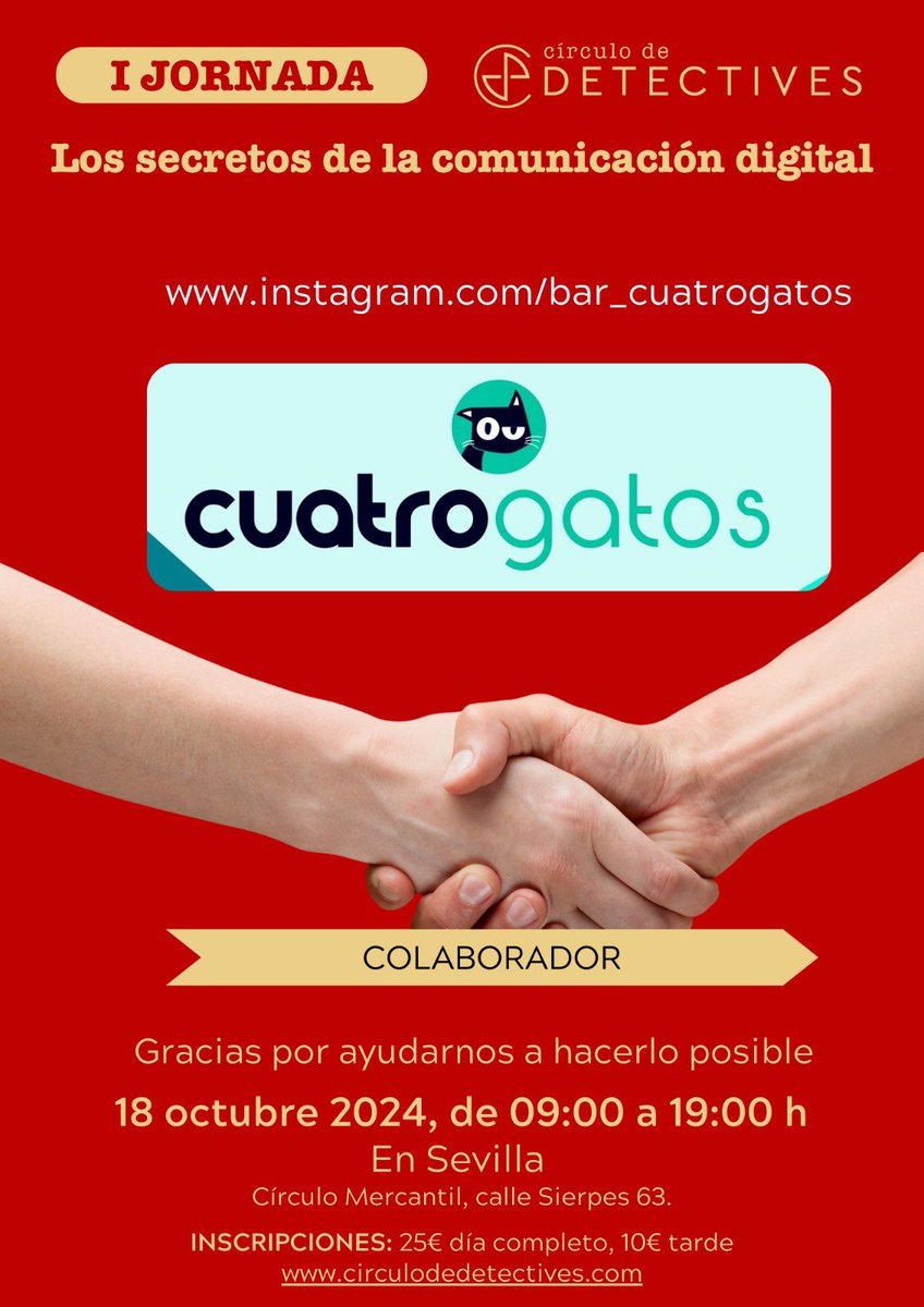 Círculo de detectives tweet media