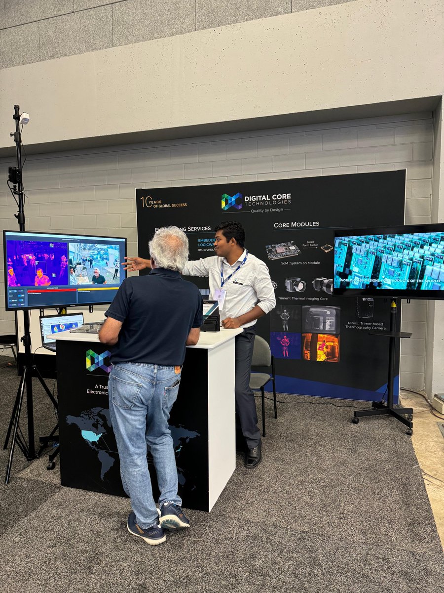 dicortech's tweet photo. LIVE from embedded world 2024 - Austin, Texas : Booth 2700!

Experience firsthand demos, gain expert insights, and explore collaborative opportunities that will revolutionize your projects!!

DCT - your trusted partner for all electronics product development needs. https://t.co/zizC0chCzP