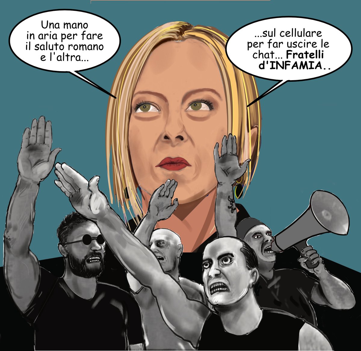 MimmoLombezzi's tweet image. #Meloni #Infami #Fdi #Consulta