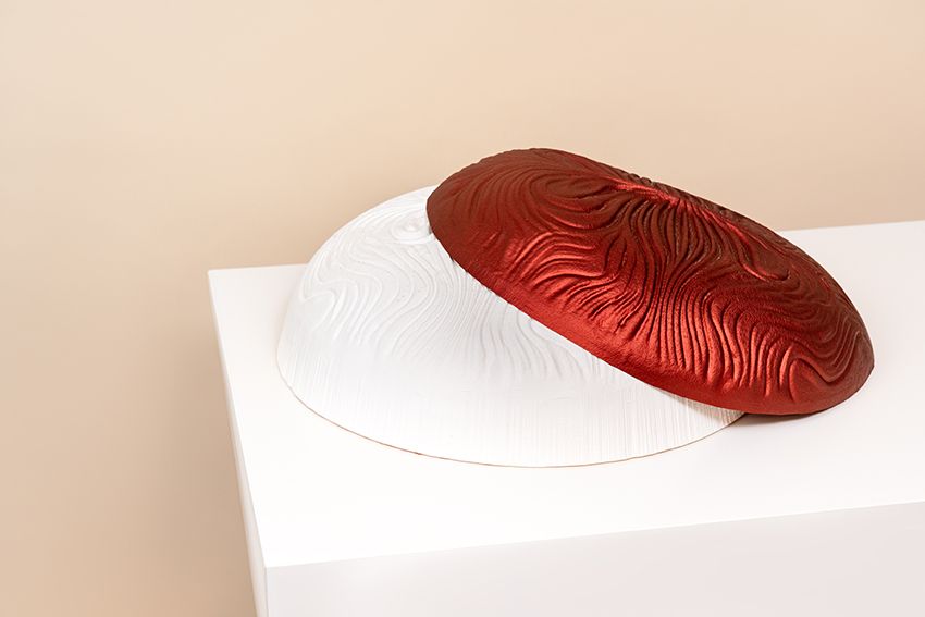 Did you know that our products are made by applying biomass onto moulds using robotic technology? These moulds can be either 3D printed or vacuum formed, recyclable, or even configurable, and they don't require high pressure or high temperatures!