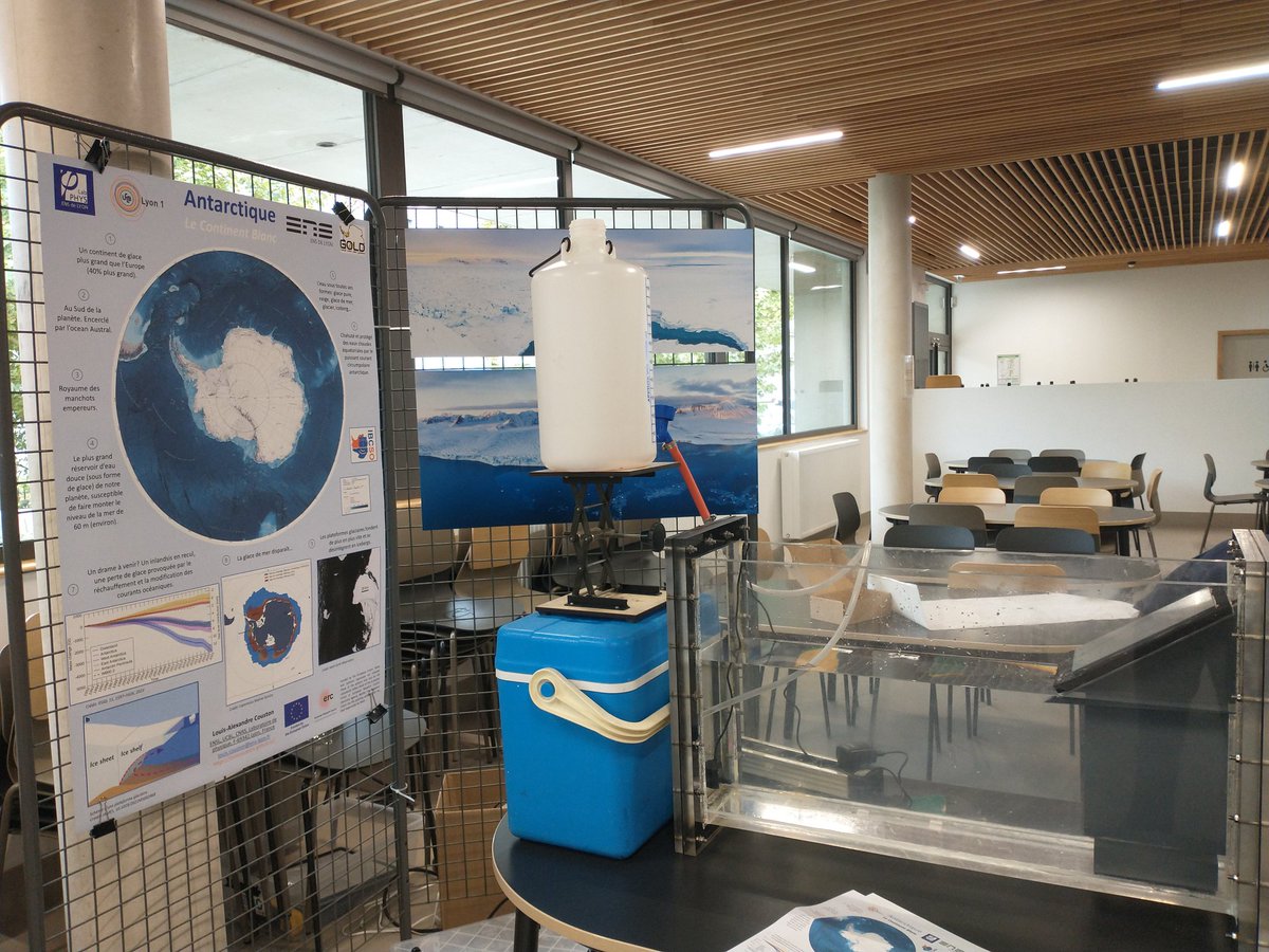 PaleoGeochemist's tweet photo. Ready for the science festival 2024 @UnivLyon1 ,  @obslyon, @LGLTPE #FDS2024, #FDSAURA . https://t.co/6E9yAldBQd
