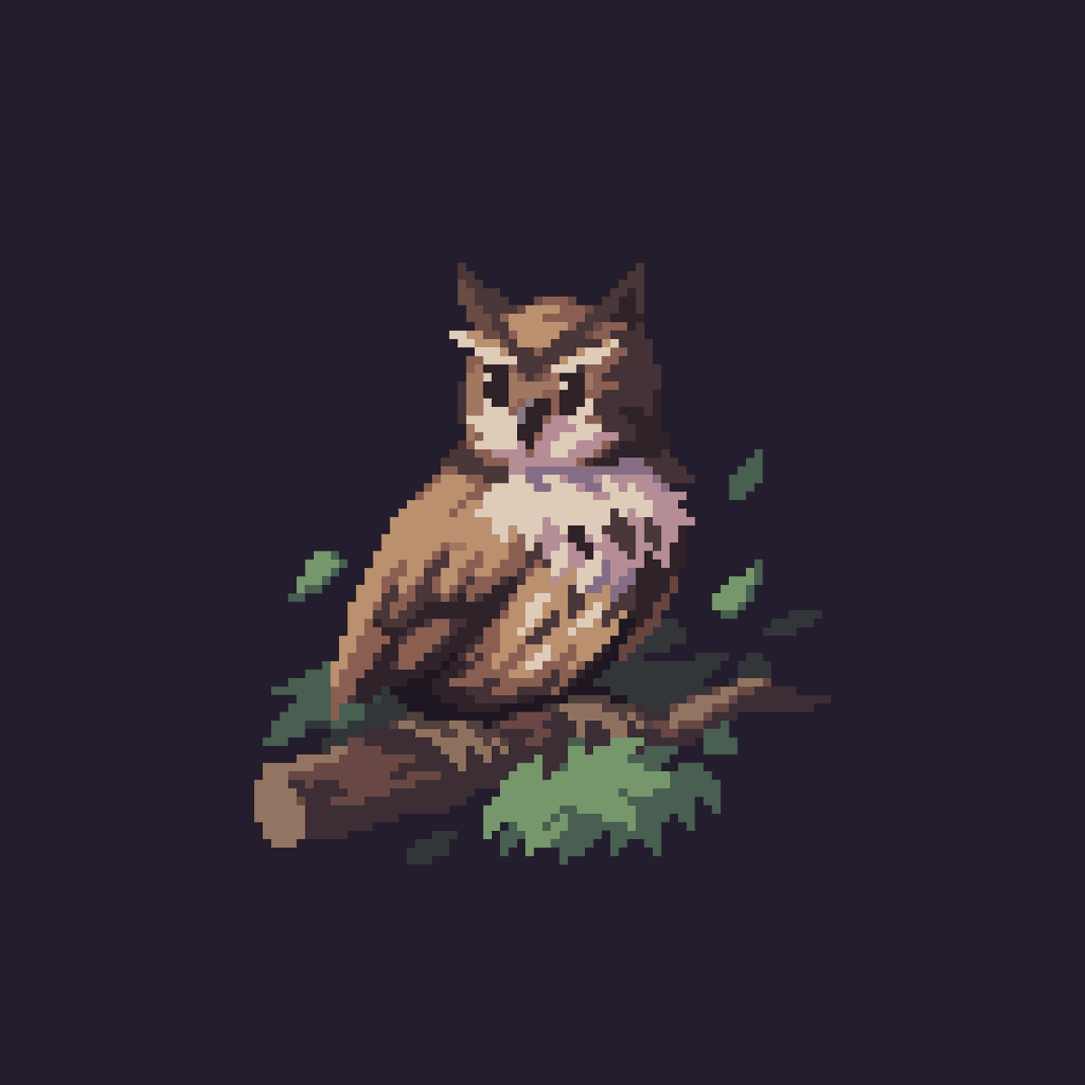 hoot 🦉
#pixelart