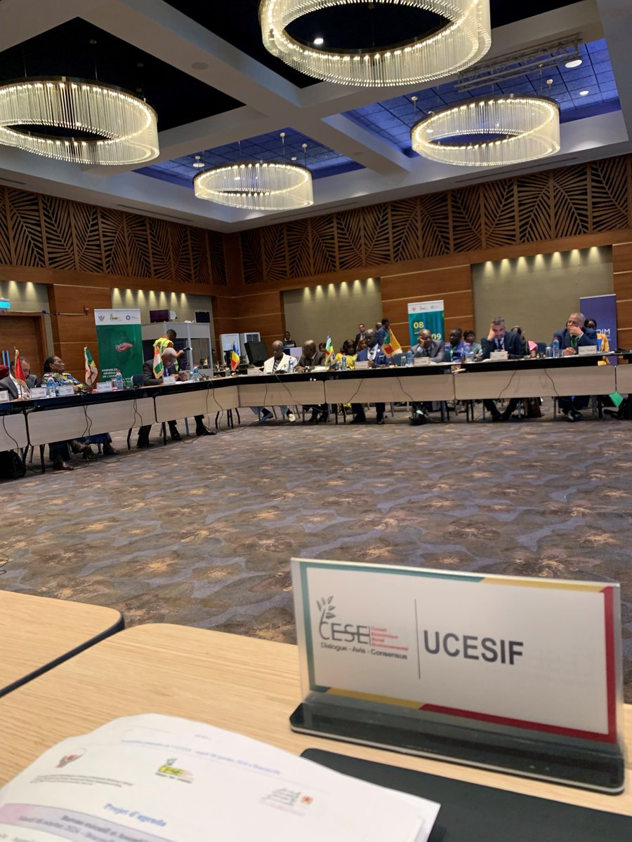 La Secrétaire générale  <a href="/s_veron/">Stéphanie Véron</a>  a participé à l'AG <a href="/UCESAOfficiel/">UCESA</a> à Brazzaville 🇨🇬. Elle y a porté les messages du Président <a href="/UCESISF/">UCESIF</a> <a href="/ThierryBeaudet/">Thierry Beaudet</a> et souligné l'importance des coopérations entre les deux Unions.
Renforcer les capacités des Conseils économiques et sociaux,