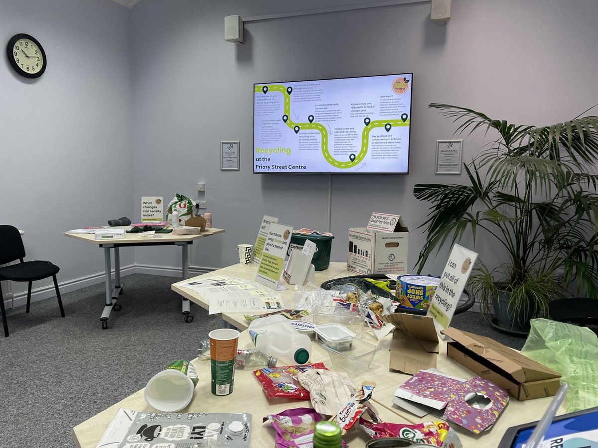 ♻️What a load of rubbish♻️

We’re all set up for our internal recycling event exploring the recycling process from start to finish and sharing some top tips you can do both in the office and at home. 

#yorkenvironmentsweek #recycleyork