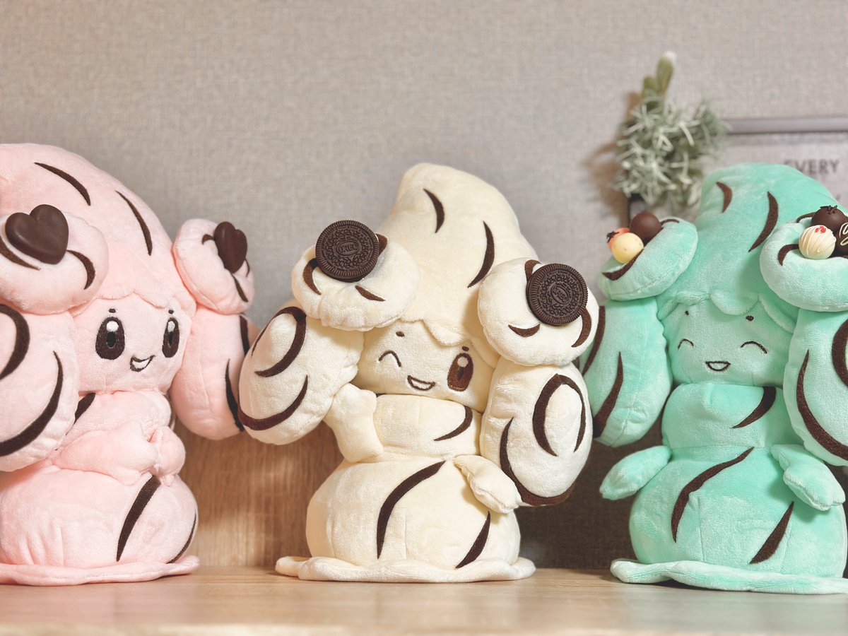 等身大マホイップちゃんぬいぐるみ完成🧁 🩷ルビーショコラ 🤍ミルキィ 等身大マホイップちゃんぬいぐるみ完成🧁 🩷ルビーショコラ 🤍ミルキィ
