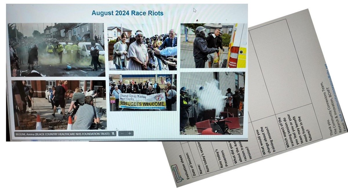 We did it! 
Our Equality, Diversity and Inclusion Team in collaboration with <a href="/BchftCommunity/">BCHFT Community Connexions</a> &amp; <a href="/UnderservedC/">UnderservedPopulationsCDW</a> delivered Anti-Racism training  <a href="/bchft_research/">Research and Innovation Team BCHFT</a>. Waiting for feedback now 😊. 
Thanks all 🙏🏿🙏🏾🙏🏽🙏🏼🙏🏻🙏