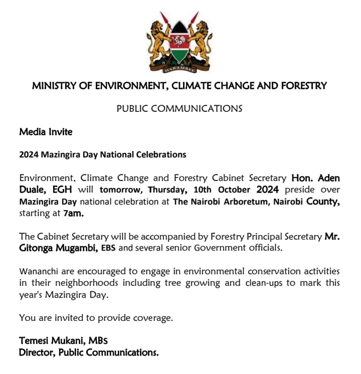 #MazingizaDay
#TreesForBetterLives