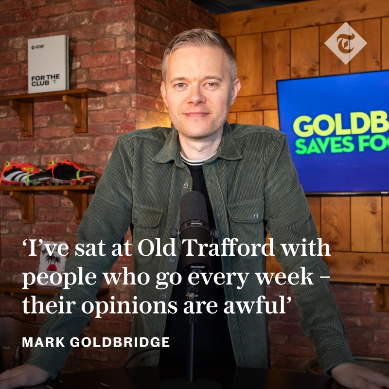 TeleFootball's tweet photo. Polarising United YouTuber @markgoldbridge says match-going fans have no right to feel superior

#TelegraphFootball | #MUFC