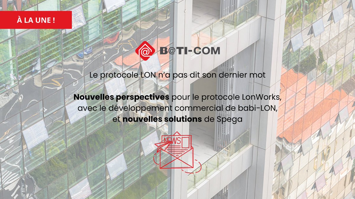 Daniel Zotti, expert sur les bâtiments utilisant la technologie LonWorks, Pdg d’Occitaline qui conçoit et développe des équipements GTB (routeurs Lon/BacNet sur IP)

#BATICOM #bâtiments #intelligence #performance