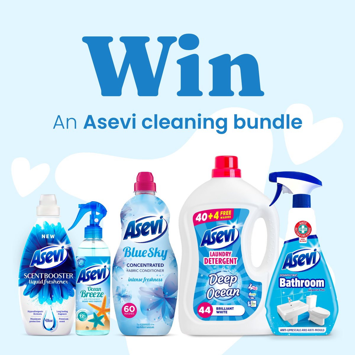 SaversHB's tweet image. We&apos;ve teamed up with Asevi to give you the chance to #WIN a bundle of their amazing products !😍

To enter simply RT &amp;amp; FOLLOW @SaversHB 

UK only. Ends 15/10/2024 T&amp;amp;C’s apply - bit.ly/2YOF42g

#asevi #savers #competition #giveaway #cleaning