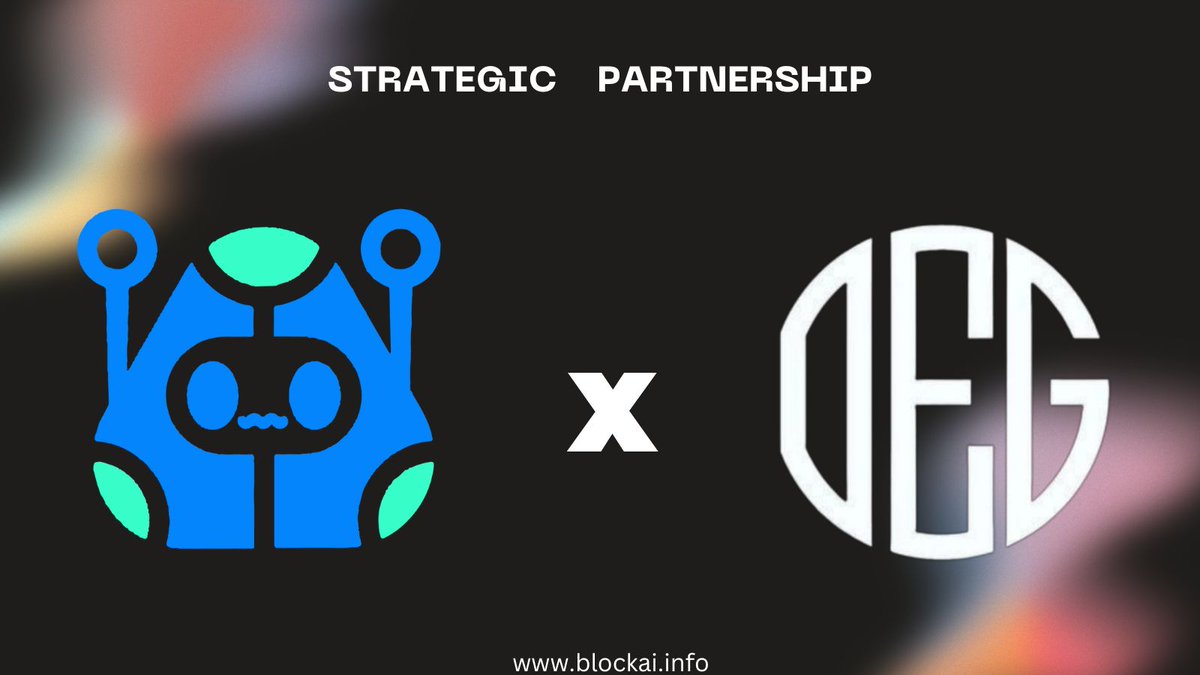 BLOCK AI (NO TOKEN LAUNCH YET) (@blockai_ai) on Twitter photo NEW PARTNERSHIP📢
DAO OEG X BLOCK AI🤝
🌊@DAOOEG is a World leading Marketing agency where we aims to provide long-term support to the early projects.
👍DAO OEG will help us gain an audience on X and cross-community events.
<a href="/Blockai_ai/">BLOCK AI (NO TOKEN LAUNCH YET)</a> @Canxiumchain #OnchainAi #CryptoNews NEW PARTNERSHIP📢
DAO OEG X BLOCK AI🤝
🌊@DAOOEG is a World leading Marketing agency where we aims to provide long-term support to the early projects.
👍DAO OEG will help us gain an audience on X and cross-community events.
<a href="/Blockai_ai/">BLOCK AI (NO TOKEN LAUNCH YET)</a> @Canxiumchain #OnchainAi #CryptoNews